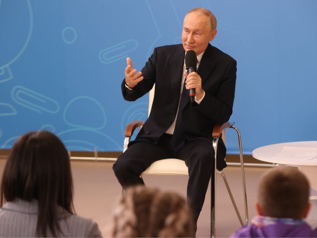 Putin says his family’s ‘little ones’ can speak Chinese fluently