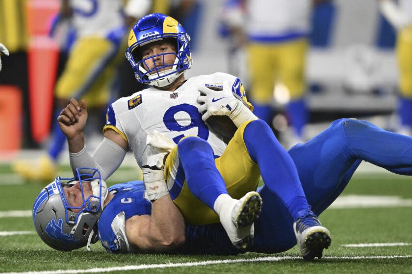 Rams lose Puka Nacua, several offensive linemen, then to Lions in overtime