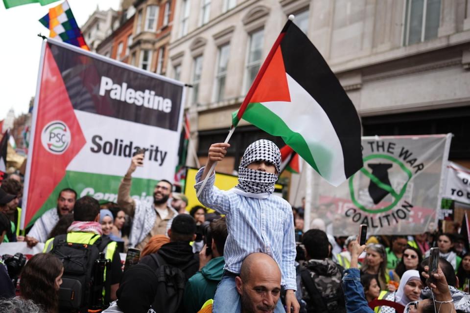 Row erupts as Met Police impose restrictions on central London pro-Palestinian march amid safety concerns