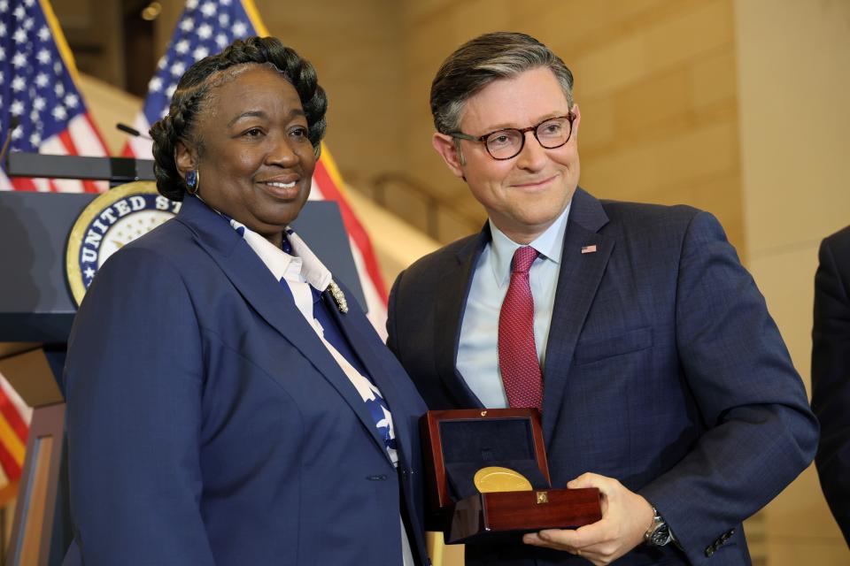 Speaker Mike Johnson of Shreveport honors Hidden Figures of Space Race with Congress award