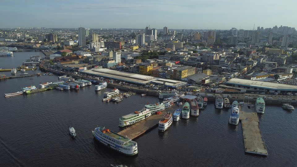 Stark before-and-after pictures reveal dramatic shrinking of major Amazon rivers