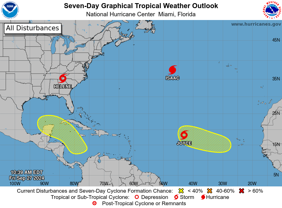 Tropical Storm Joyce tracker: See projected path, spaghetti models as storm strengthens