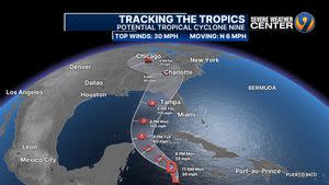 Tropical system in the Gulf expected to turn into Helene