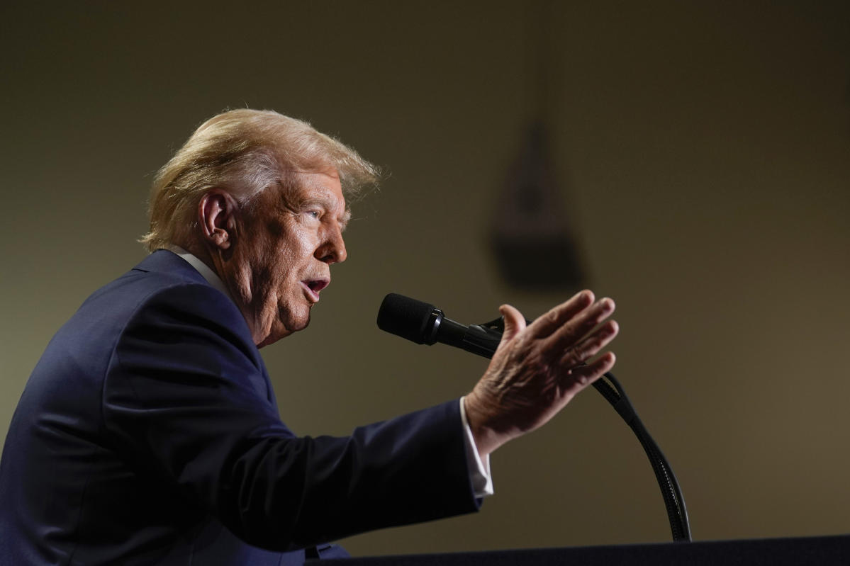 Trump escalates attacks on Harris’ mental fitness and suggests she should be prosecuted