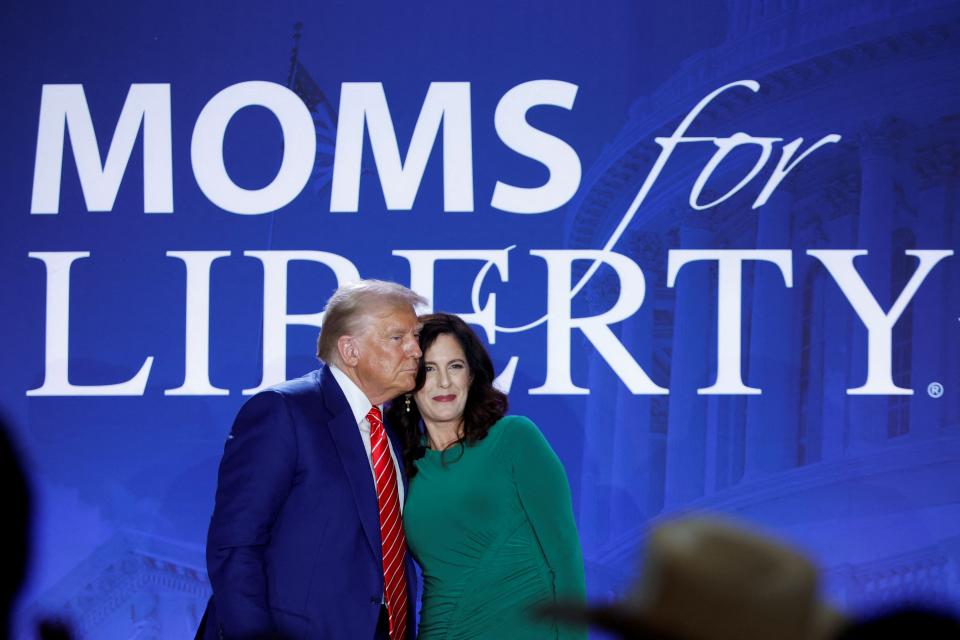 Trump knew Moms for Liberty was the perfect crowd for his hate speech. So he let it fly.