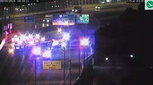 UPDATE: Coroner called to crash on NB I-75 in Dayton; All lanes remain closed