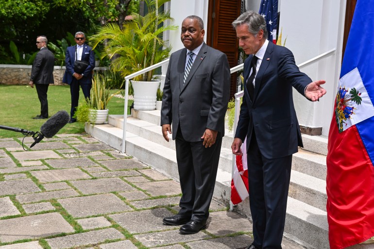 US diplomat announces aid, support for peacekeeping force on Haiti visit