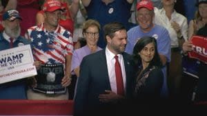 VP candidate JD Vance makes campaign stop at CPCC