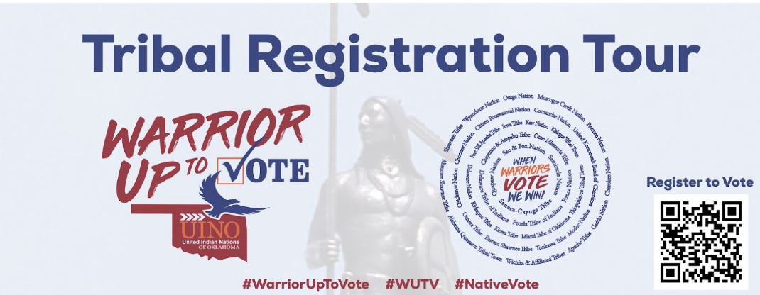 Warrior Up to Vote Tour hopes to see record Native voter turnout in November