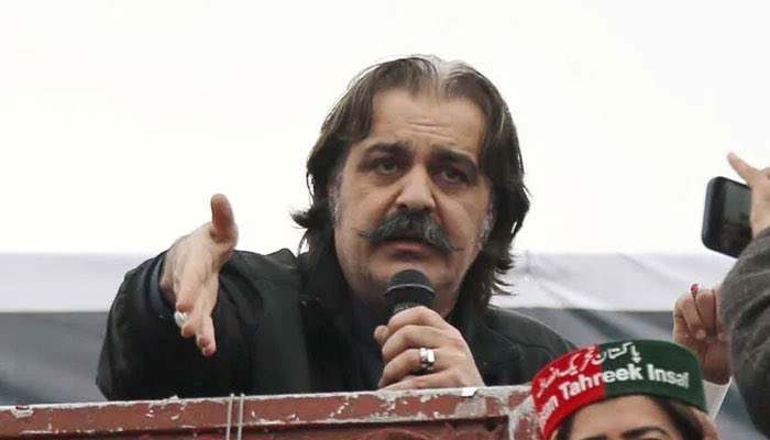 CM KPK Ali Amin Gandapur has been arrested from KP House Islamabad