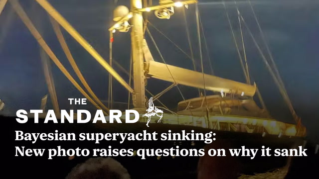 Bayesian superyacht sinking: New photo raises questions on why it sank