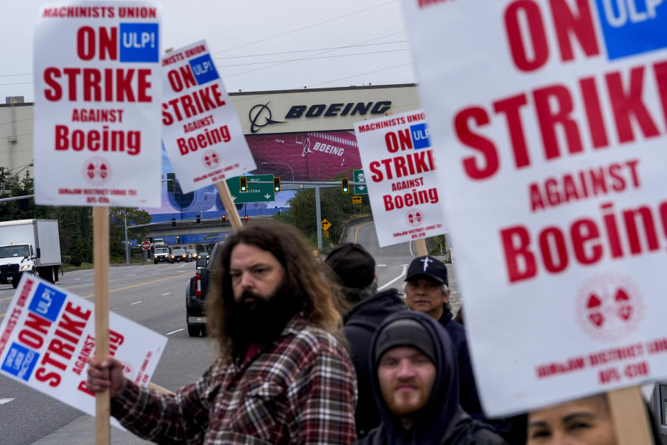 Boeing stock slides as company plans to cut 17,000 jobs, delays jet delivery amid labor strike