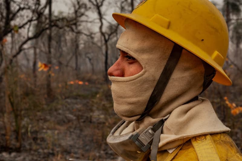 Brazil’s indigenous firefighters battling the ever-more rapid flames