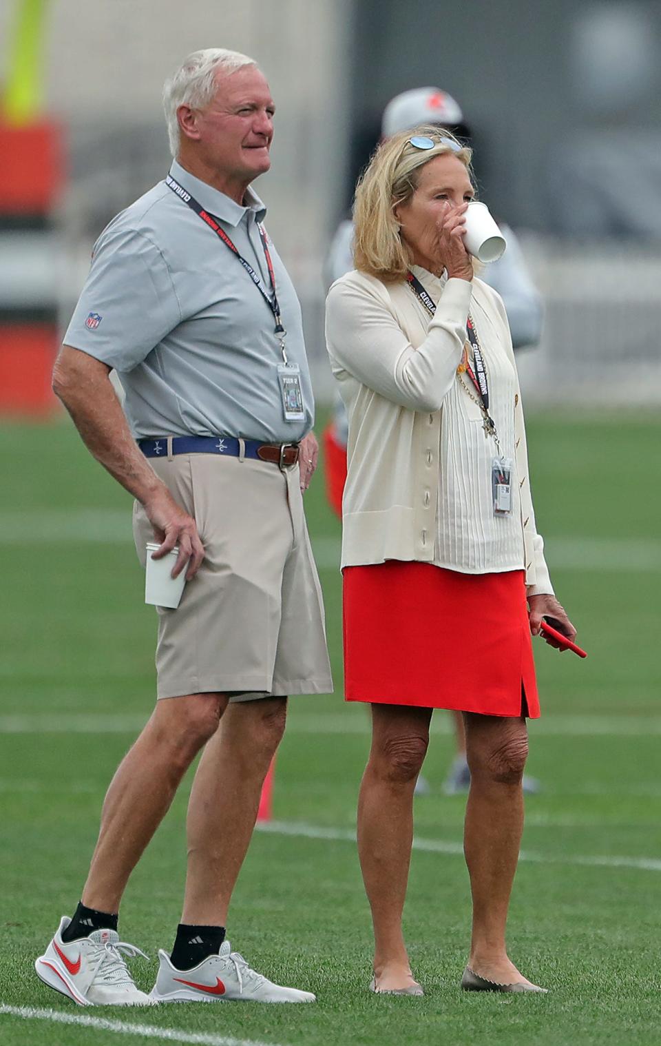 Browns owners Jimmy and Dee Haslam issue statement about Brook Park stadium move