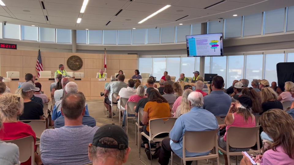 City of Madeira Beach holds packed townhall on FEMA’s 50% regulation