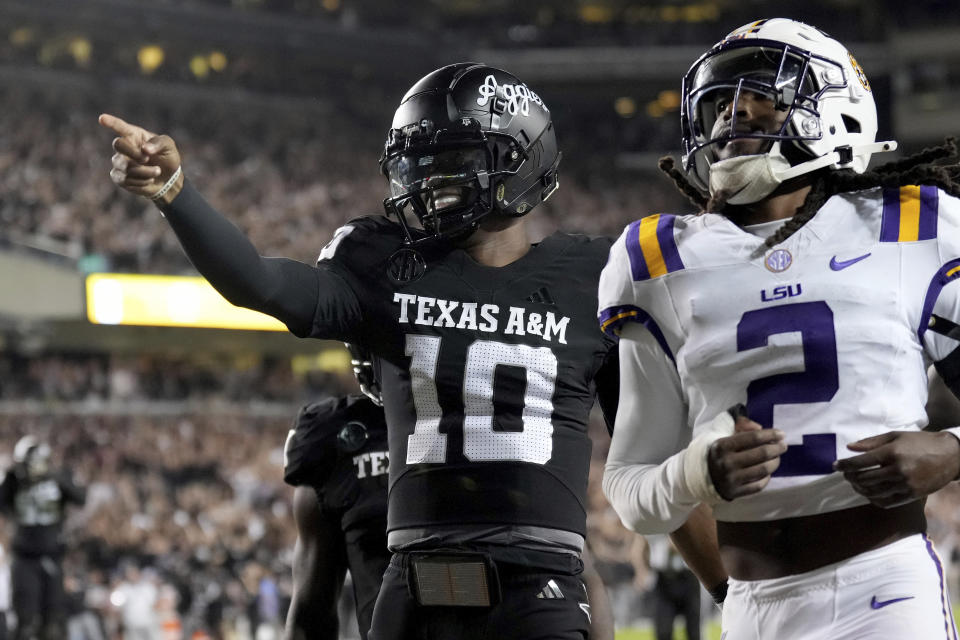 College football scores, results: Texas A&M takes SEC lead