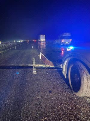 Damaged expansion joint on northbound I-5 in Arlington causes traffic delays