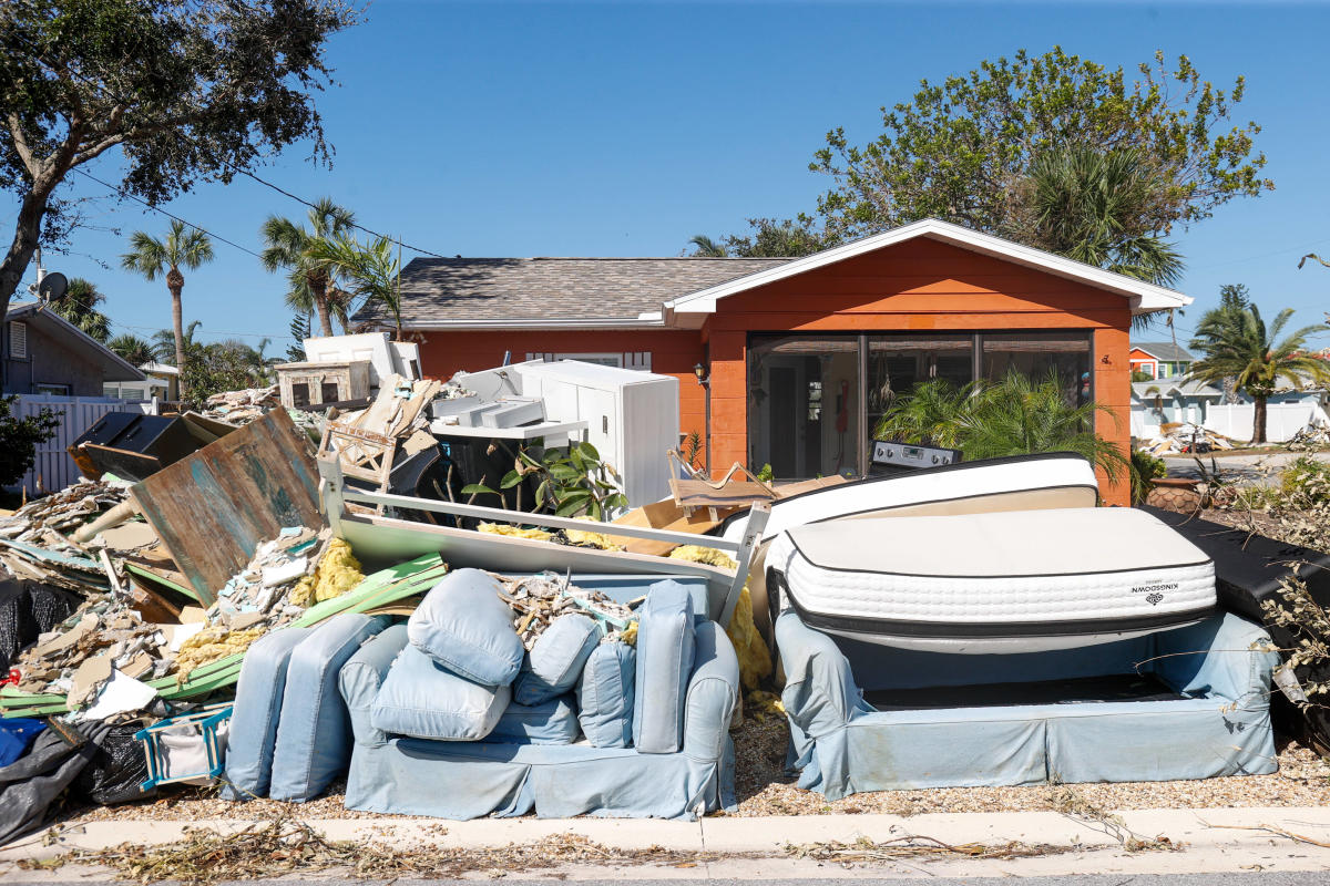 DeSantis says state will help with Hurricane Milton debris removal