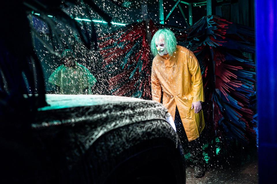 Detroit’s Mr. Spotless offers haunted car wash for customers looking for a thrill