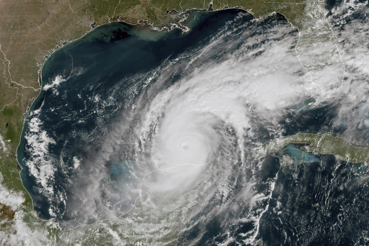 Hurricane Milton in pictures: ‘Catastrophic’ storm heads to Florida