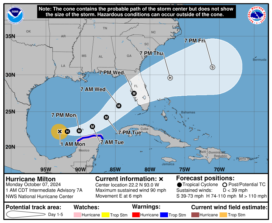 Hurricane Milton threat prompts many Florida schools to close. See the latest list