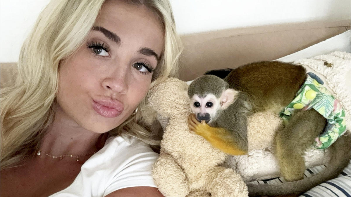 “I have pet monkeys – people say I’m an abuser but I give them the best life.”