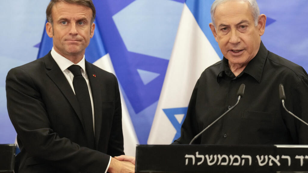 In clash with Netanyahu, Macron says Israel PM ‘mustn’t forget his country created by UN decision’