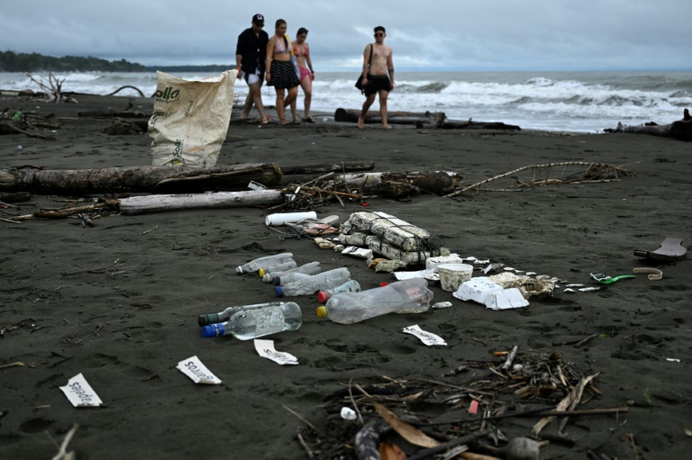 In Colombia, children trade plastic waste for school supplies