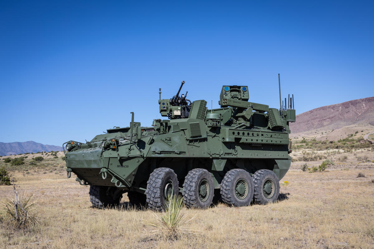 Leonardo, BlueHalo demo counter-drone system on Army Stryker