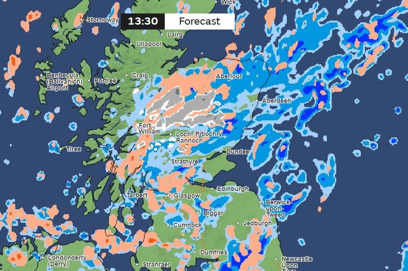 Met Office weather map shows the parts of UK could be hit by snow this weekend