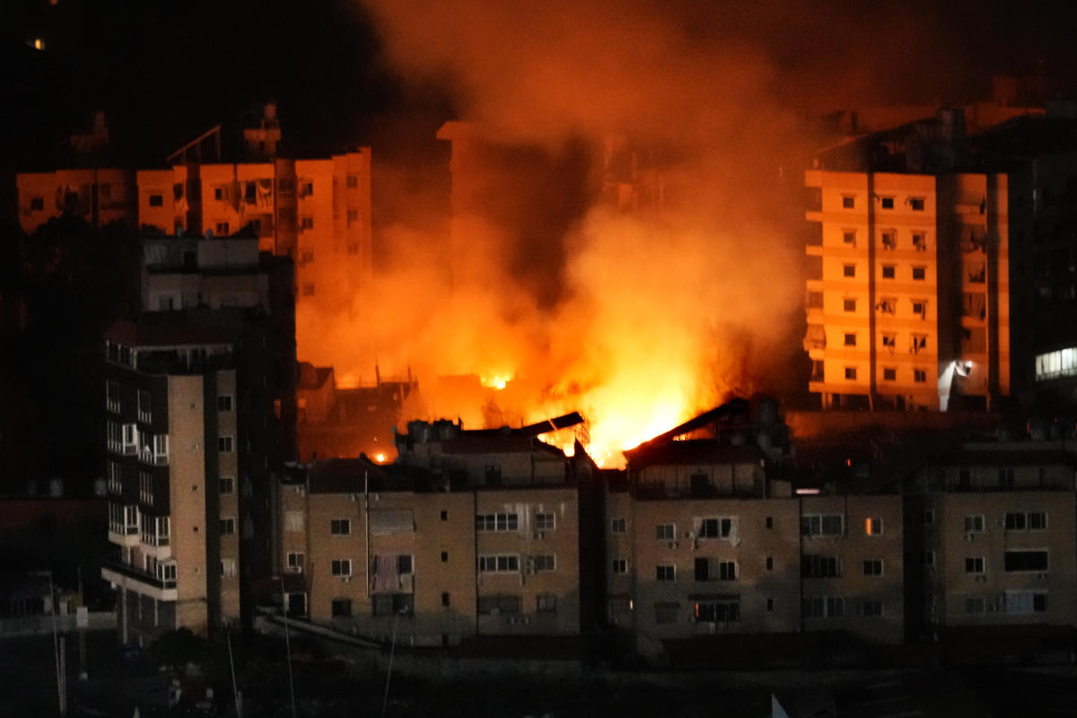 Middle East latest: Sirens sound across Tel Aviv as projectiles are intercepted near Blinken’s hotel