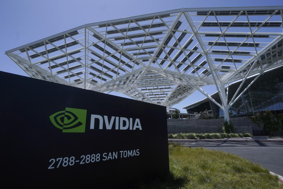 Nvidia stock tumbles from record high on news of possible US chip export cap, ASML’s dismal earnings