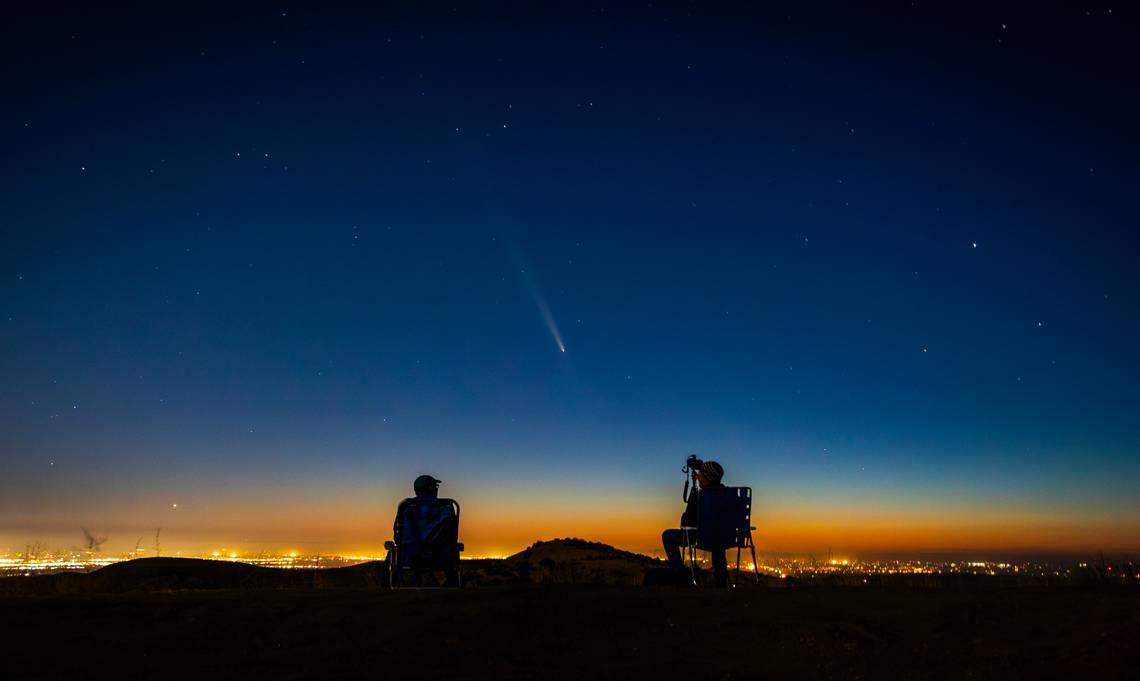 Once-in-a-lifetime comet is streaking by Earth. Can you see it from Boise? Here’s latest