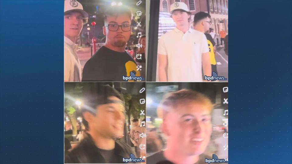 Police seek help identifying 4 people in Boston assault that caused serious injuries