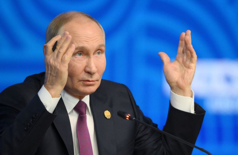 Putin says Moscow will respond if West helps Ukraine to strike deep into Russia