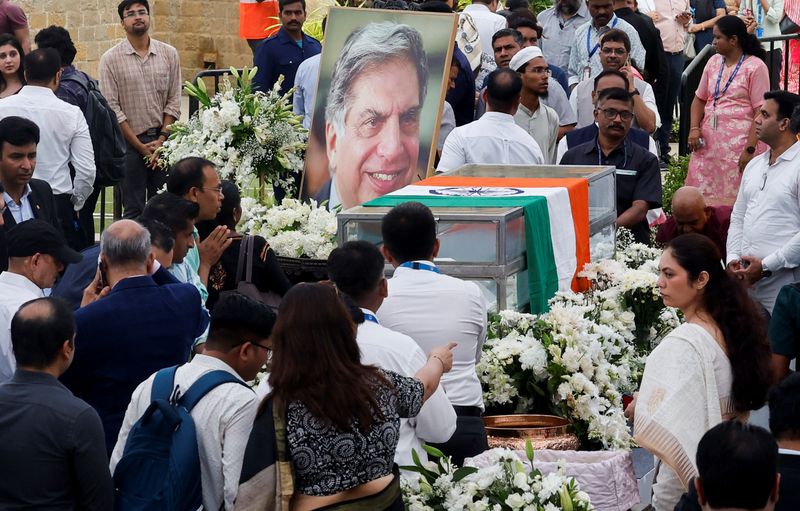 Ratan Tata gets state funeral as India bids farewell to business tycoon