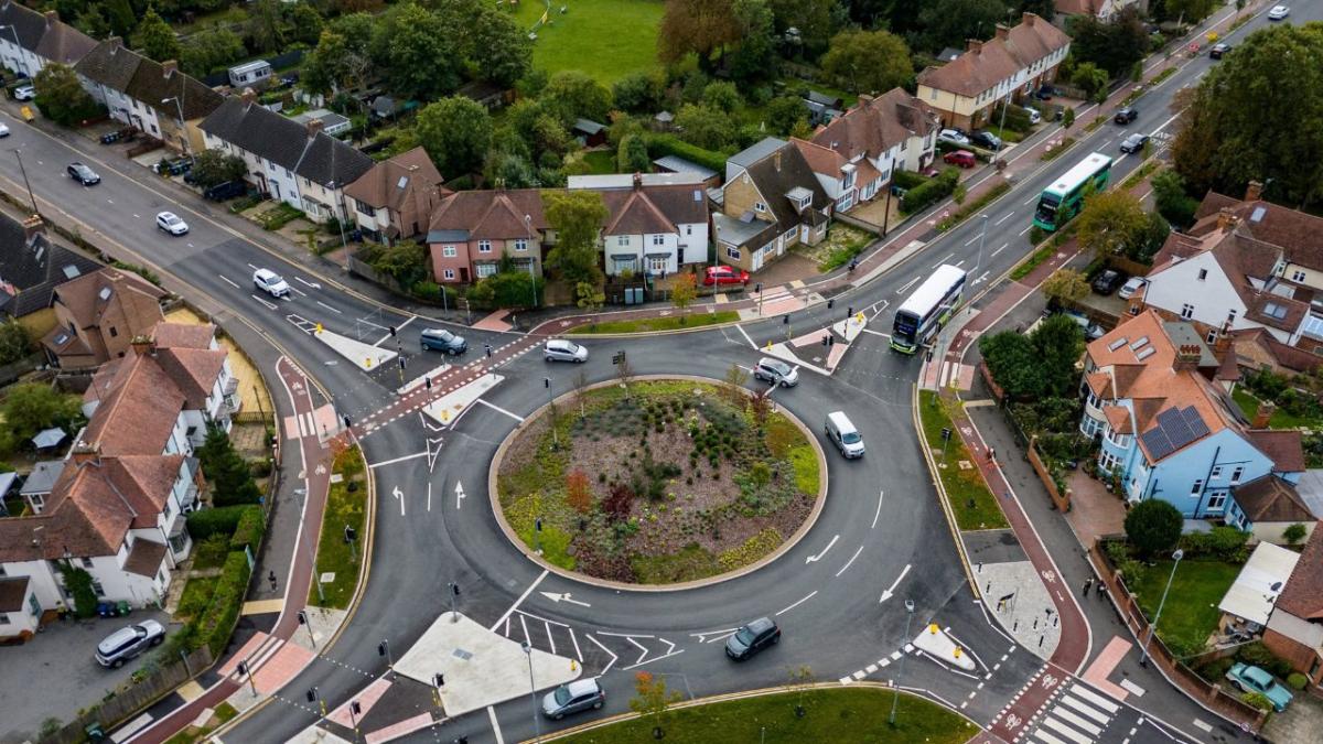 Residents say new roundabout with 36 traffic lights is ‘ridiculous’