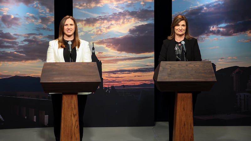 Salt Lake County mayoral candidates spar over spending