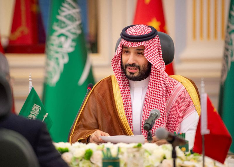 Saudi Crown Prince meets Iran foreign minister in Riyadh, Saudi agency says