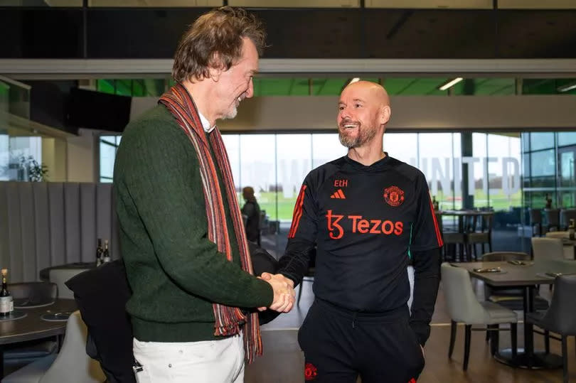 Sir Jim Ratcliffe has just sent Erik ten Hag sack message to Dan Ashworth at Manchester United