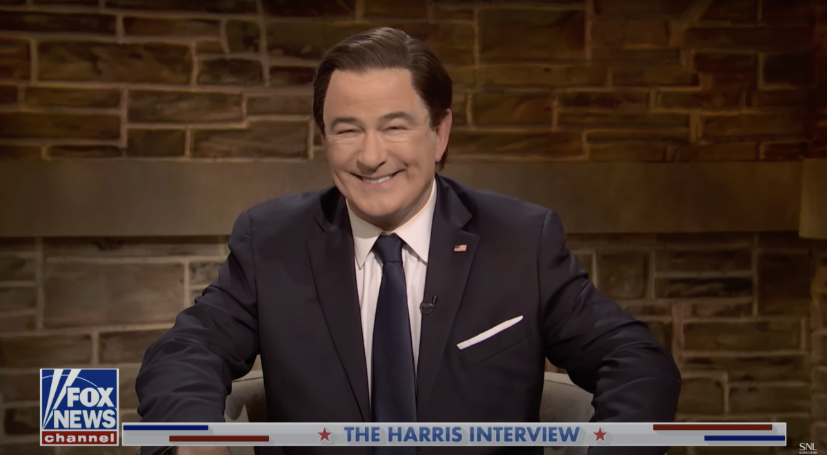 ‘SNL’ recap: Alec Baldwin returns as Bret Baier to interview a ‘very demure, very mindful’ Kamala Harris. Plus, Michael Keaton hosts for the 4th time.