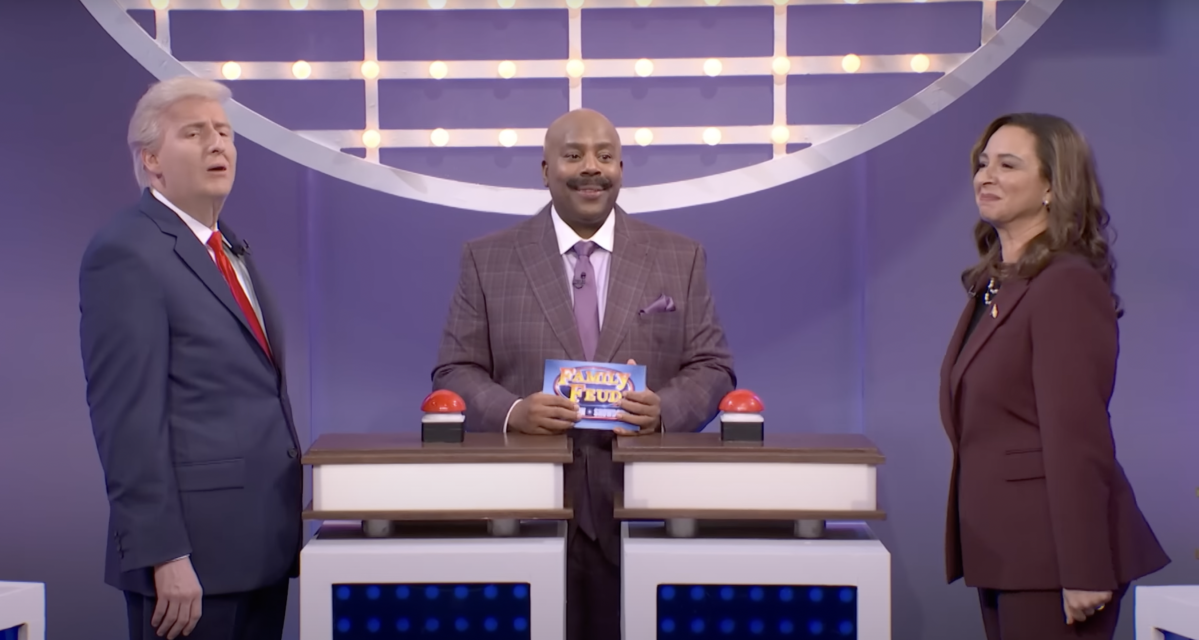 ‘SNL’ recap: Ariana Grande delivers wicked funny impressions while Harris and Trump compete on ‘Family Feud’