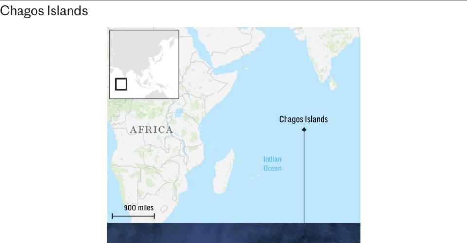 Starmer hands Chagos Islands back to Mauritius