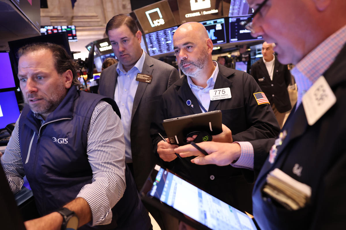 Stock market today: Nasdaq closes near record high amid rough week for stocks