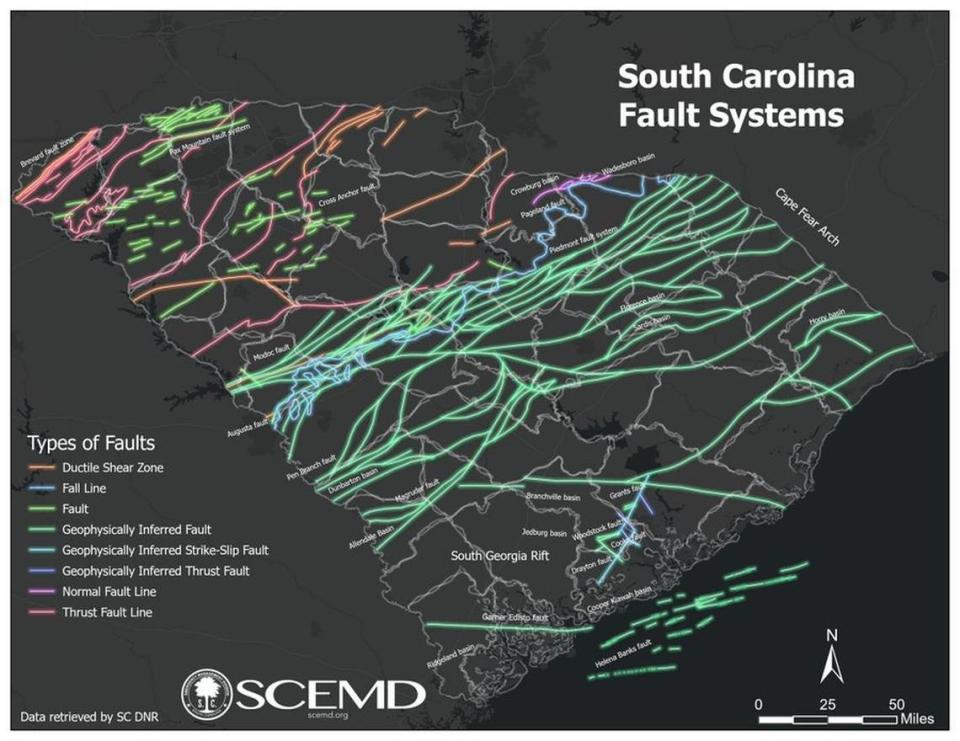 Stronger earthquake hits same part of South Carolina days after another was recorded