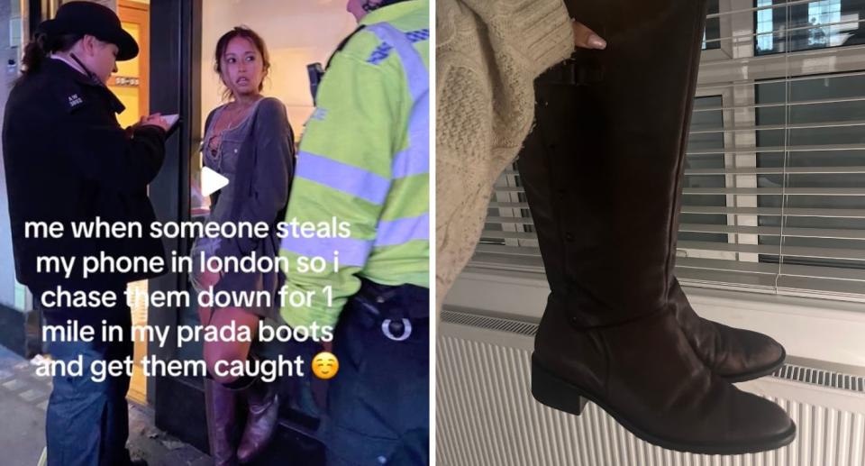 Teen ran through ‘huge crowd’ in Prada boots to catch iPhone thief