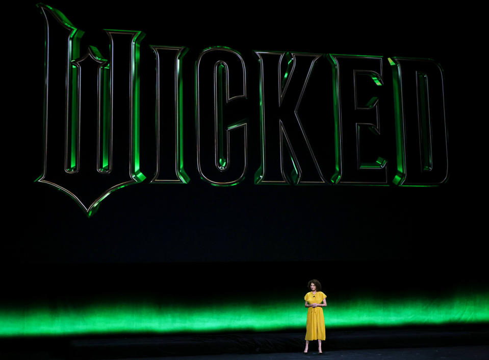 The ‘Wicked’ press tour has everything: Endless merch, high-profile appearances and a trail of pink and green