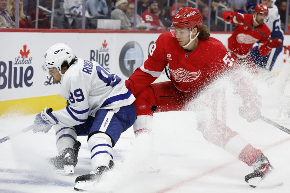 Three Takeaways from Red Wings’ 2-0 loss to Toronto Maple Leafs