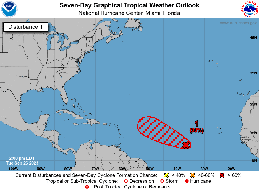 Tracker: Invest 94L become Tropical Storm or Hurricane Nadine? What Florida should know.