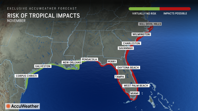 Tropics to reignite in November with multiple storms in the forecast